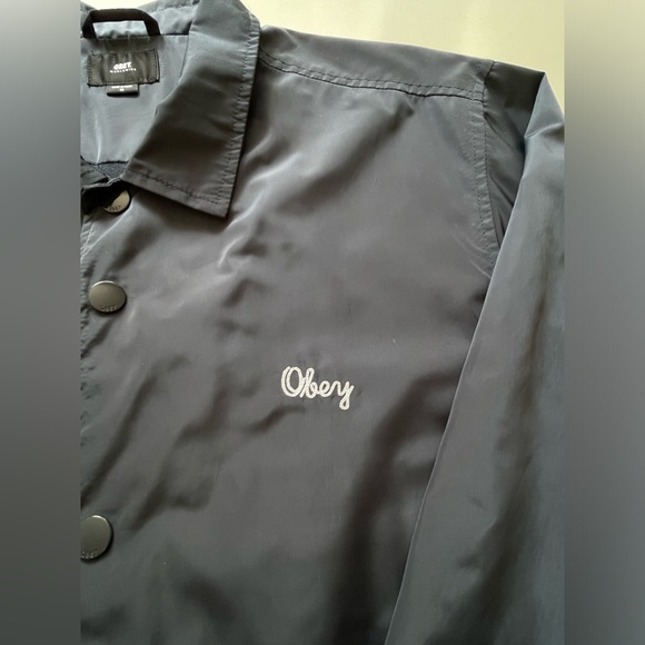 Obey Windbreaker Coat - Picture 6 of 10